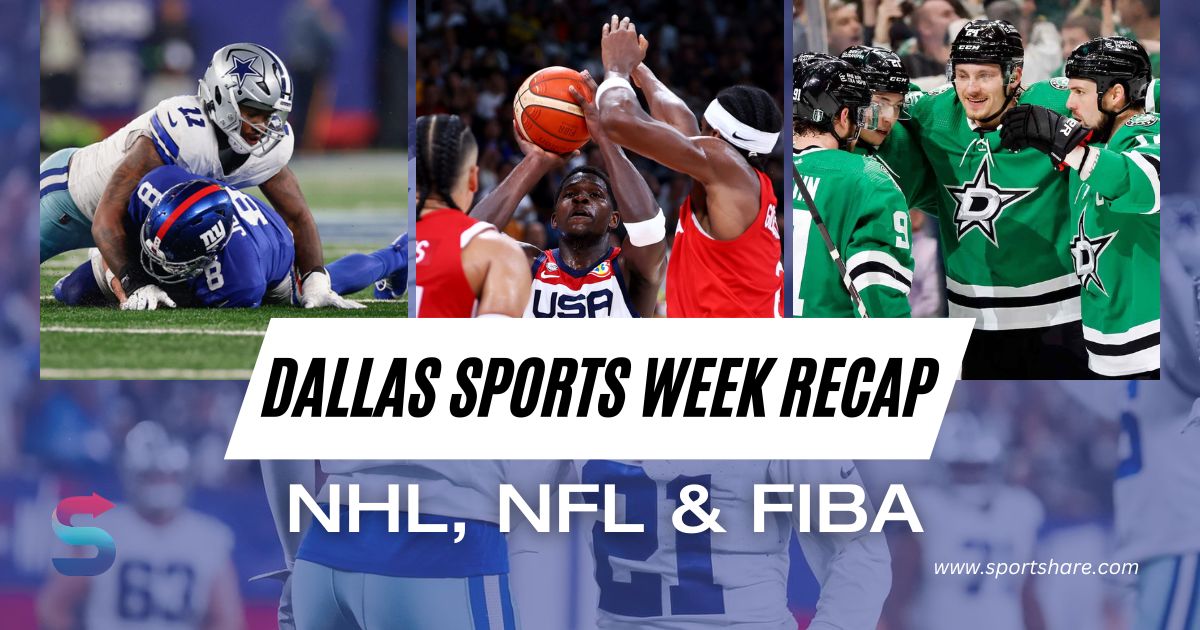 DALLAS SPORTS WEEK RECAP: NHL, NFL & FIBA